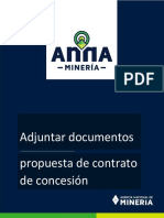 Adjuntar Documentos de La Propuesta de Contrato de Concesion ANNA