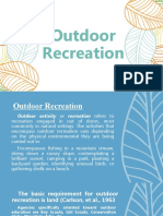 Outdoor Recreation PE2