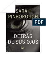 Detras de Sus Ojos Sarah Pinborough