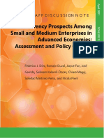 Insolvency Prospects Among Small and Medium Enterprises in Advanced Economies: Assessment and Policy Options
