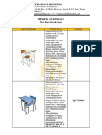 Katalog Meja Kursi Sekolah