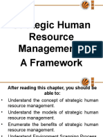 Strategic Human Resource Management - A Framework