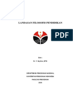 Landasan Filosofis Pendidikan Dasar