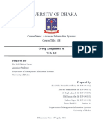 Dhaka University Group Assignment on Features of Web 2.0