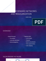 Deep Feedforward Networks and Regularization: Licheng Zhang