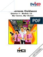 Homeroom Guidance: My Career, My Choice