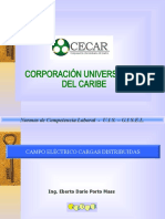 Fisica2 6 CAMPO ELÉCTRICO CARGA DISTRIBUIDA