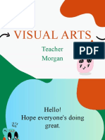 Visual Arts: Teacher Morgan