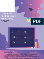 Dualisme Pendidikan Nasional