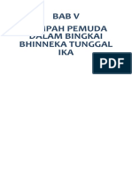 Bab 5 Sumpah Pemuda Dalam Bingkai Bhinneka Tunggal Ika