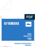 Yamaha Superjet - 700 - 2003