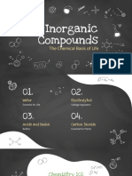 Inorganic Compounds: The Chemical Basis of Life