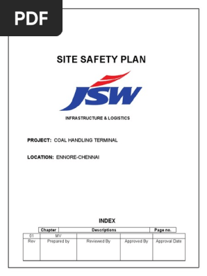 SITE SAFETY PLAN