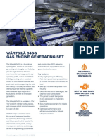 Wärtsilä 34Sg Gas Engine Generating Set: Key Features