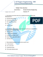 Multiple Choice Questions Subject: Control of Electric Drives Branch: Electrical Engineering Subject Code: 2160913 Semester: 6