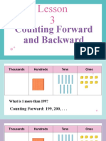 Chapter 1 Lesson 3 Counting Forward and Backward