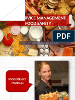 Food Service Management Food Safety: Titis Sari Kusuma