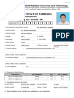 Applicant Form