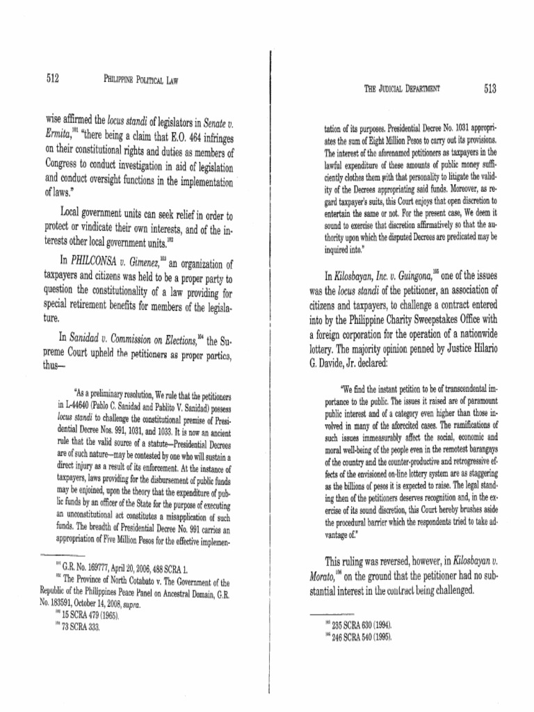 Philippine Political Law by Isagani A. Cruz and Carlo L. Cruz B | PDF