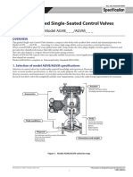 Top-Guided Single-Seated Control Valves Selection Guide