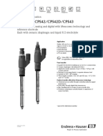 E+H, CPS42 ORP Electrode