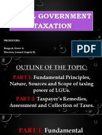 Local Government Taxation (Bangcal, Eleccion) - Presentation