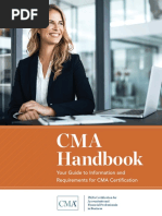 CMA Handbook: Your Guide To Information and Requirements For CMA Certification