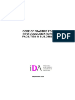 Code of Practice For Info-Communications Facilities in Buildings