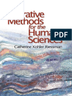 Narrative Methods For The Human Science by Catherine Kohler Riessman