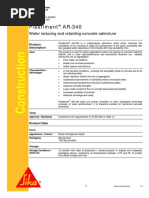 Sikament - R4PN: Very High Range Water-Reducing and Slump Retaining ...