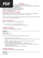 Python Day 4 Function