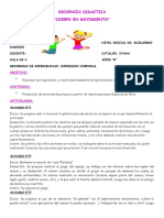 Secuencia didáctica de expresión corporal para niños de 4 años