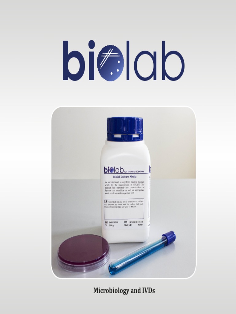 Biolab Zrt: Leaders in Microbiology IVDs | PDF | Growth Medium | Agar