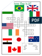 Country Flag Crossword Crosswords Fun Activities Games Warmers Coolers Wo 90035