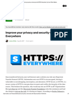 Improve Your Privacy and Security With HTTPS Everywhere - by James White - Medium