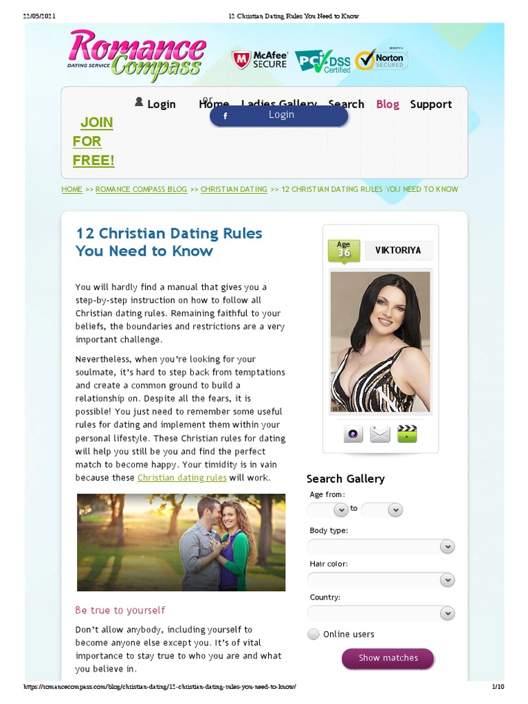 12 Christian Dating Rules You Need To Know Pdf Faith Love
