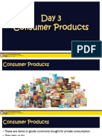 General Chemistry 1 - Consumer Products