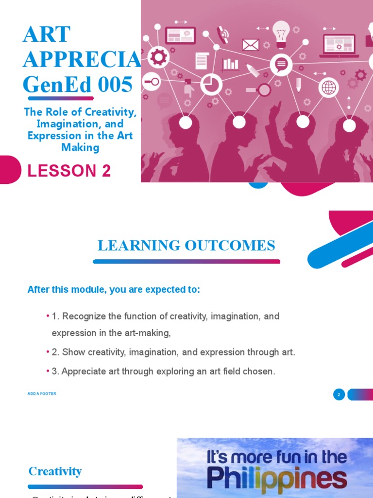 LESSON 2 Creativity, Imagination, and Expression - Tobias | PDF ...