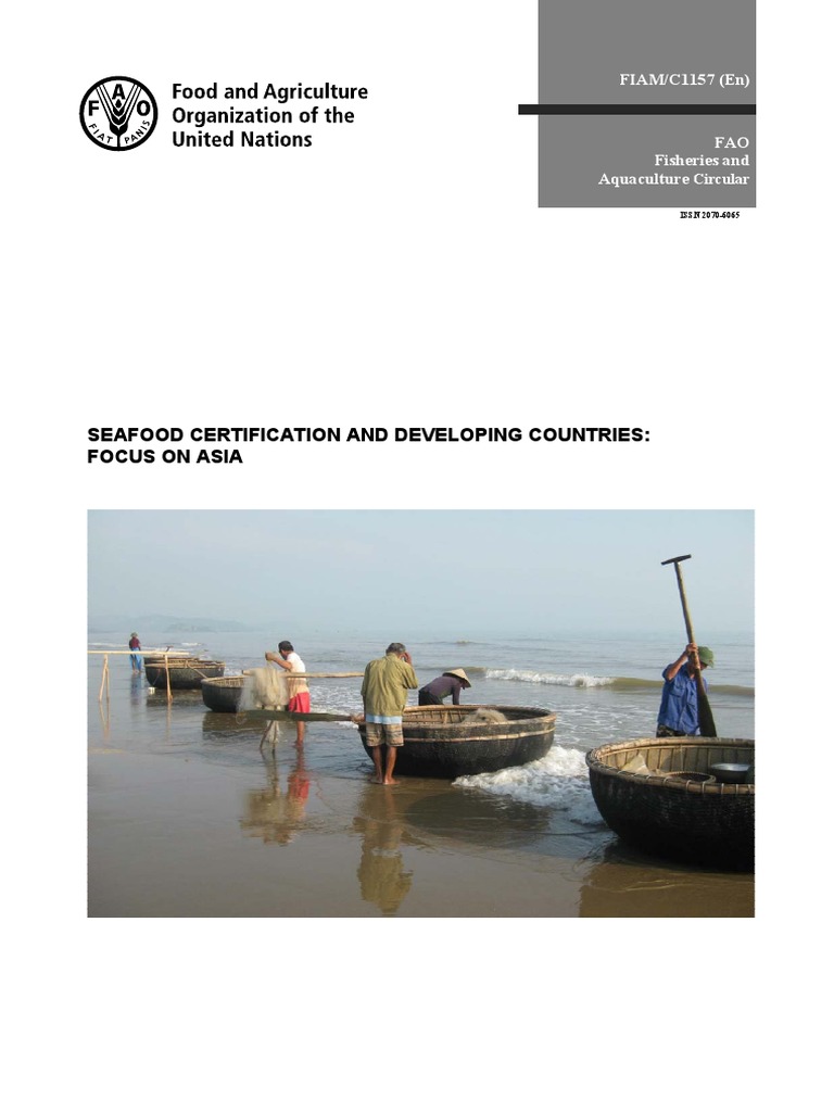I8018en FAO Certification | PDF | Seafood | Food And Agriculture ...