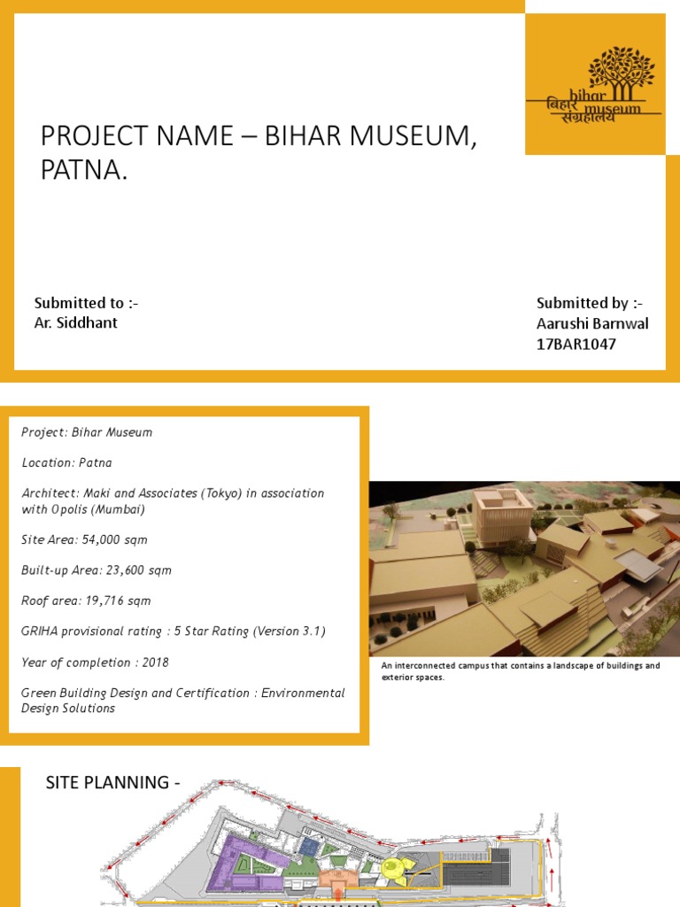 Bihar Museum, Patna | PDF | Building Engineering | Building Technology