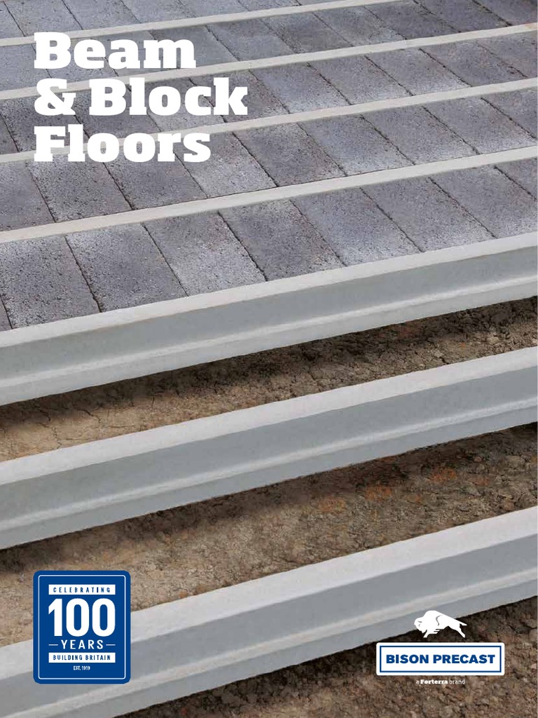 Bison Beam Block Brochure PDF Prestressed Concrete Beam (Structure)