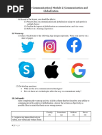 Module 2 Communication and Globalization