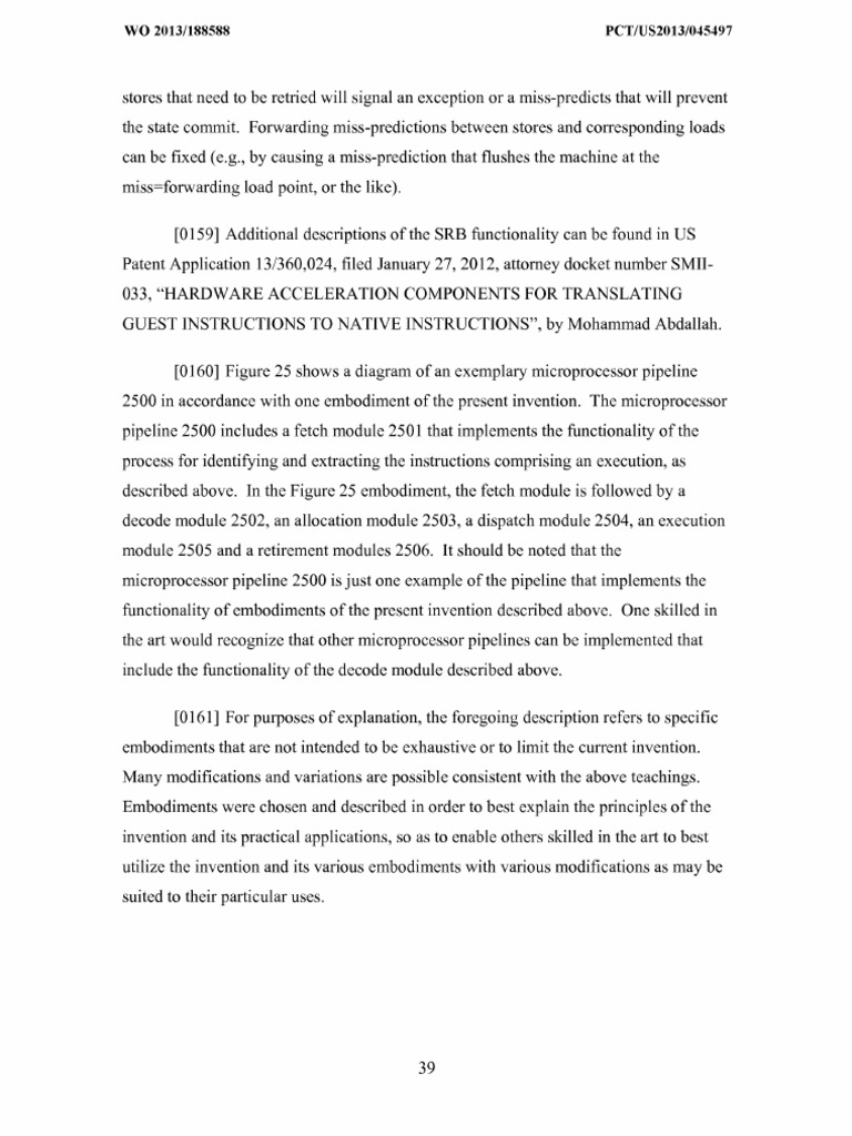 Patent Application 13/360,024, Filed January 27, 2012, Attorney Docket
