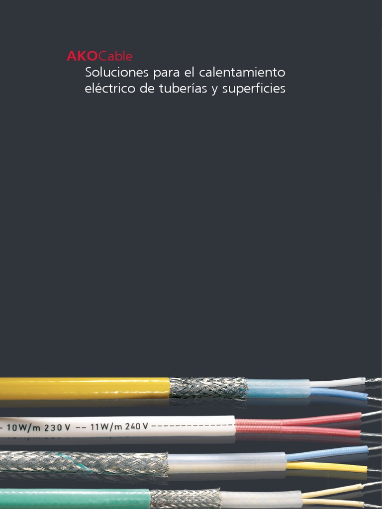 Ako Cables | PDF | Aislador (Electricidad) | Cobre