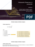 Seminar 3 Matematici Financiare Si Actuariale 2020 - 2021