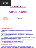 IX 10 Gravitation