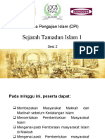 DPI - Sejarah Tamadun Islam 1 - Minggu 2
