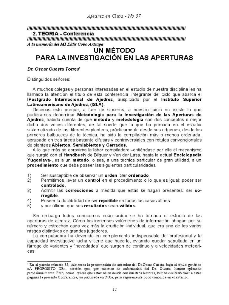 Defensa India de Rey | PDF | Juegos de mesa tradicionales | Juegos de mesa