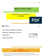 Course Structure - Managerial Economics-Abs