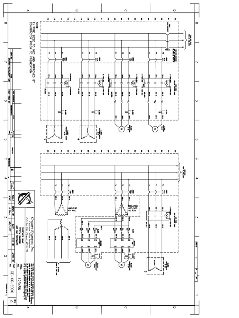 Three Line Diagram PDF